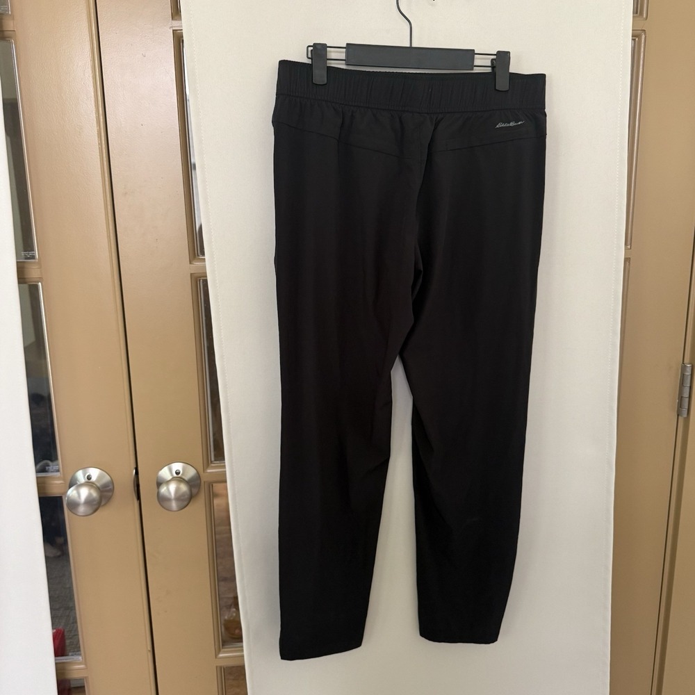 Eddie Bauer Womens Medium Black Straight Leg Casual Pants Bottoms Outdoors - Picture 4 of 8